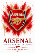Arsenal — Club Crest Art Print