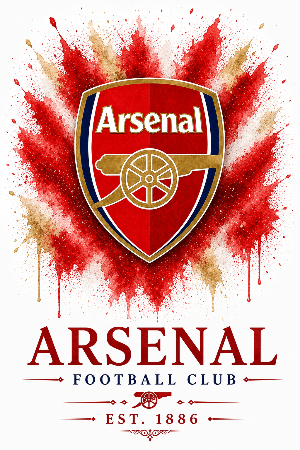 Arsenal — Club Crest Art Print
