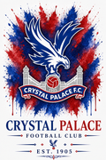 Crystal Palace — Club Crest Art Print