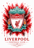 Liverpool — Club Crest Art Print