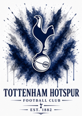 Tottenham Hotspur — Club Crest Art Print