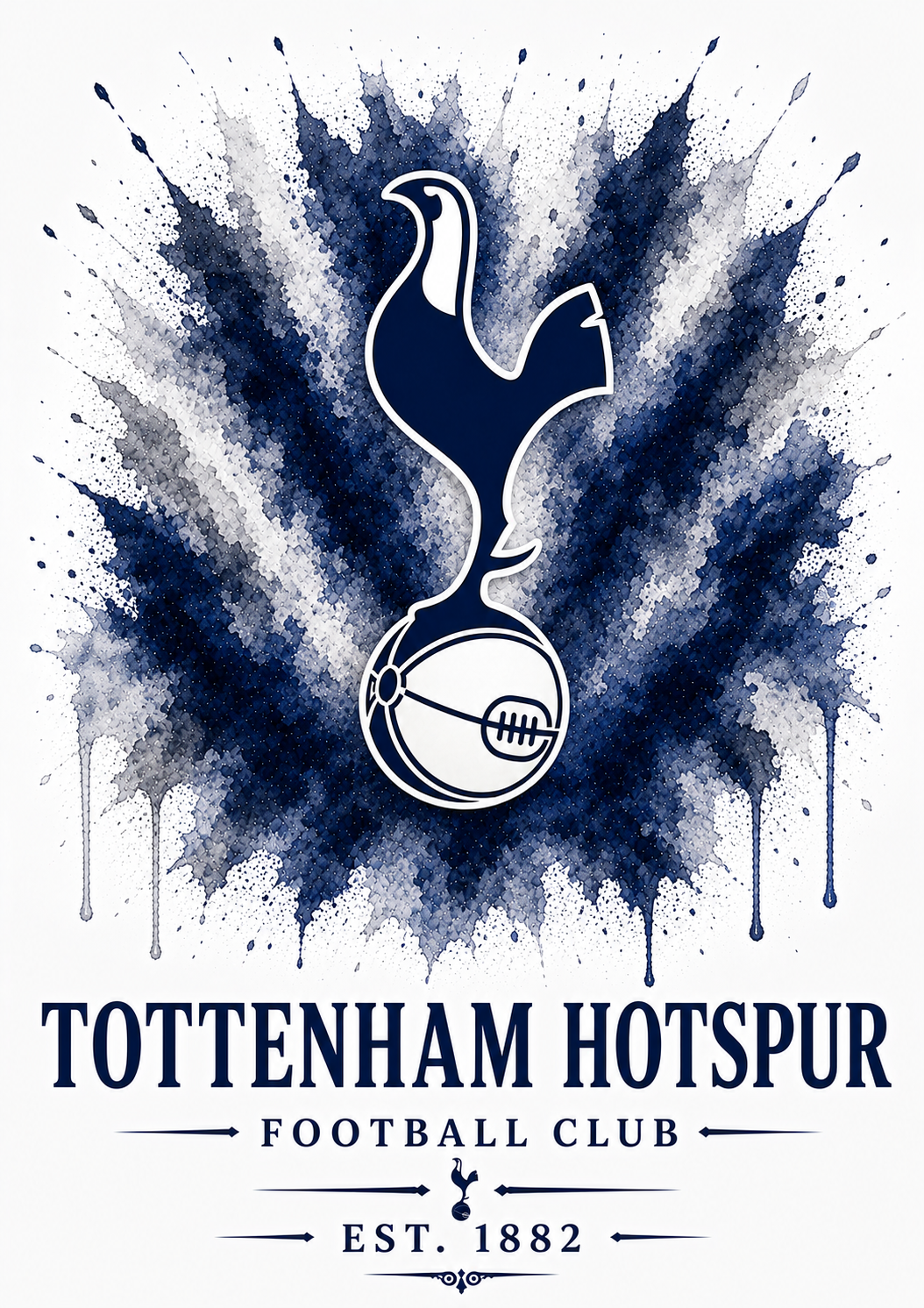 Tottenham Hotspur — Club Crest Art Print